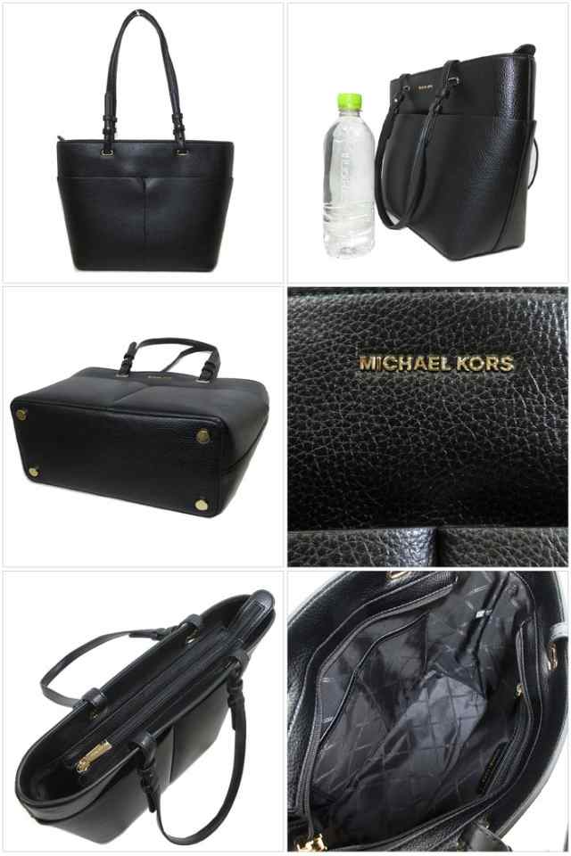 マイケルコース バッグ トートバッグ Michael Kors ベッドフォード ミディアム トップジップ ポケット トート 30F2GBFT2L BLACK(ブラック