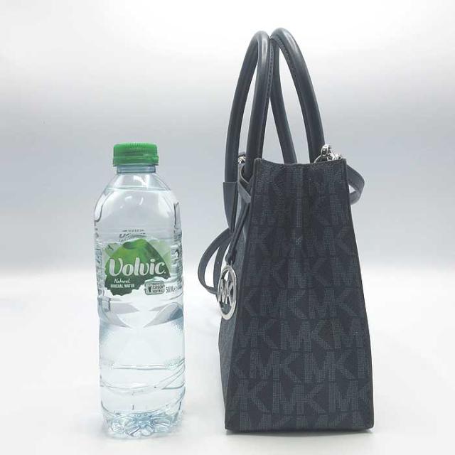 マイケル・コース バッグ ショルダーバッグ MICHAEL KORS マーサー MKシグネチャー コーティングキャンバス ロゴメタル ミディアム メッセンジャー 2WAY 斜め掛け 35F4SM9M2B NAVY MULTI (ネイビーマルチ) アウトレット レディース マイケル・コース バッグ ショルダーバッグ MICHAEL KORS マーサー MK