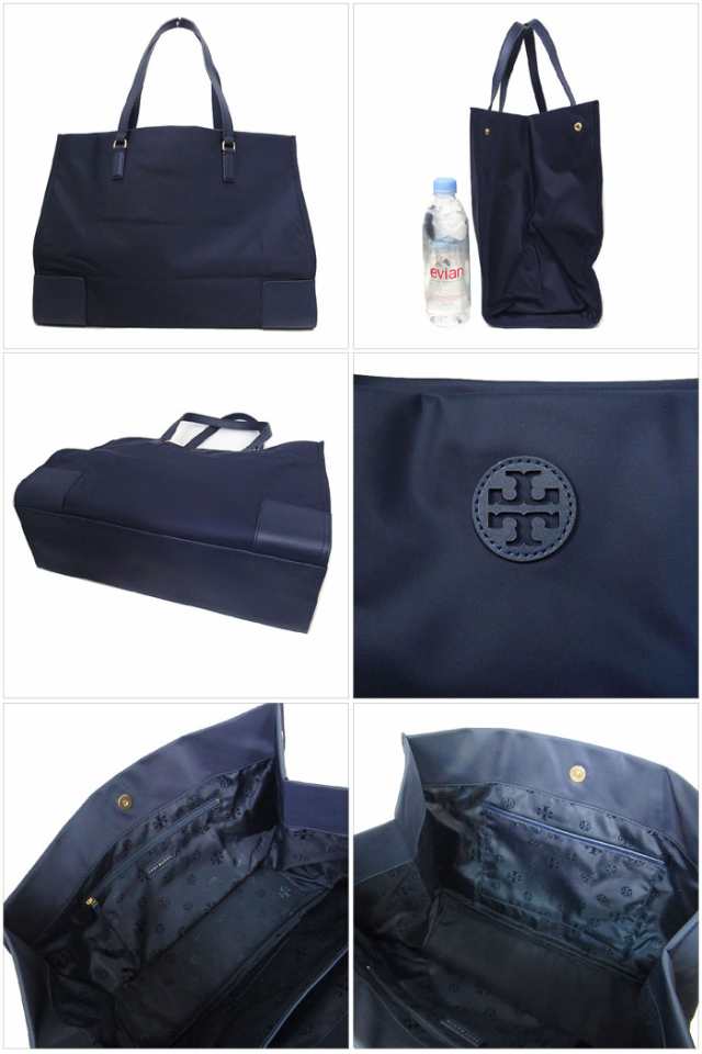 【新品】トリーバーチ トートバッグ TORY BURCH エラ ナイロン ロゴ 136144 1121 001(ブラック) TORY BURCH アウトレット レディース