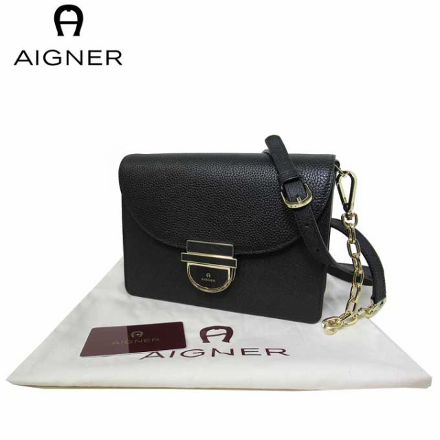 AIGNER アイグナー ショルダーバッグ 保存袋付き ショルダーバッグ