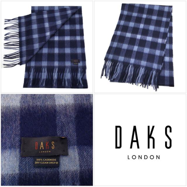 ダックス DAKS アパレル メンズ レディース 04129 カシミヤ チェック柄