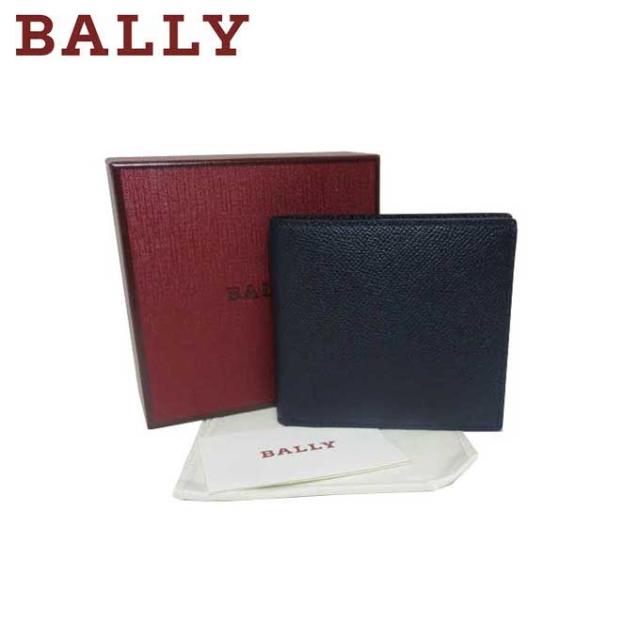 バリー ブティック Bally 財布 Bollen B 417 レザー 二つ折り財布 小銭入れなし New Blue メンズ の通販はau Pay マーケット Sanalpha