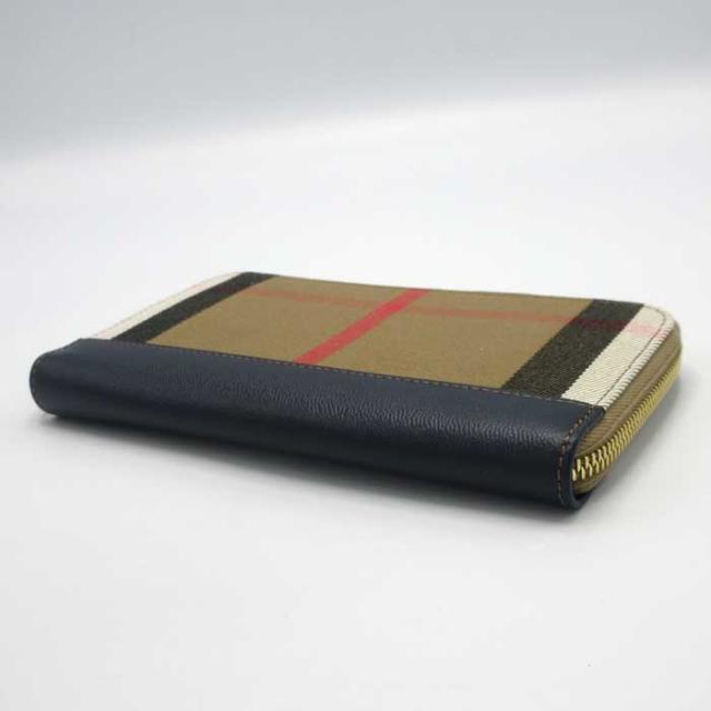 バーバリー] 財布 長財布 BURBERRYLONDON コットン レザー チェック柄  