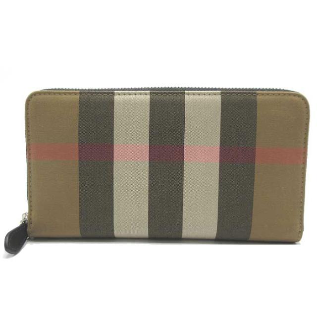 バーバリー 財布 長財布 BURBERRYLONDON コットン レザー