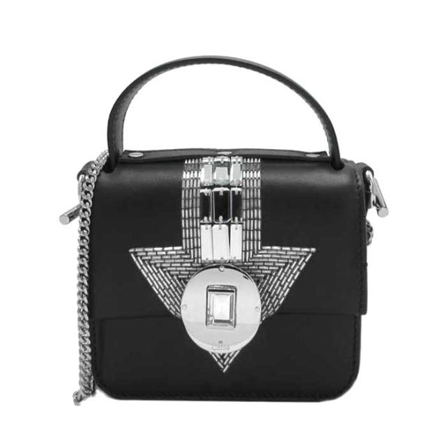 クロエ バッグ ショルダーバッグ Chloe ビジュー マイクロ フラップバッグ ミニバッグ 2WAY CHC24SP423L97 001(ブラック) レディース アウトレット クロエ バッグ ショルダーバッグ Chloe ビジュー マイクロ フラップ