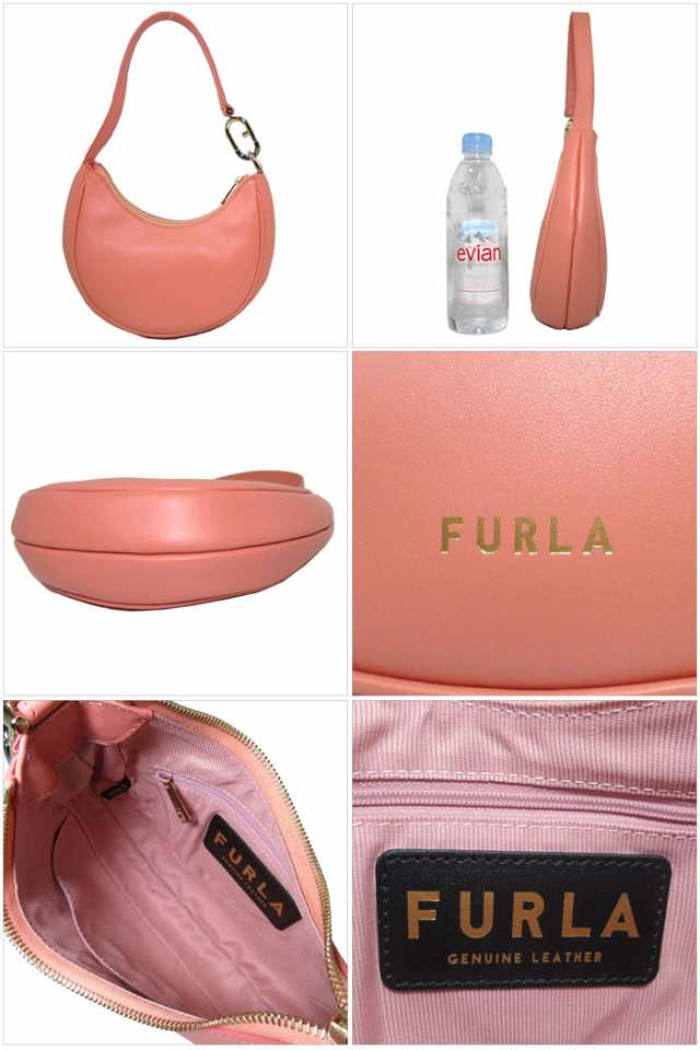 【新品】フルラ ショルダーバッグ FURLA レザー プリマヴェーラ S セミショルダー 肩がけ WB00475 AX0733 PO000(サーモンピンク系) ブティック レディース