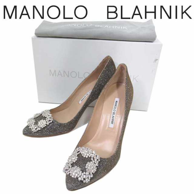 ○3サイズ○ マノロブラニク Manolo Blahnik パンプス シューズ 靴