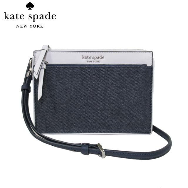 ケイトスペード アウトレット Kate Spade ショルダーバッグ Wkru6732 413 デニムキャンバス ロゴ 斜め掛け ポシェット Zip Crossbody Cの通販はau Pay マーケット Sanalpha