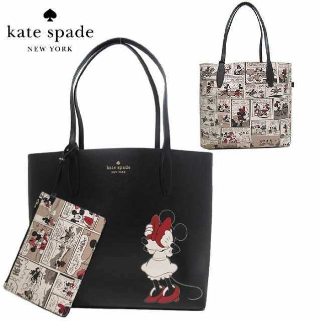 ケイトスペード トートバッグ kate spade レザー ディズニーコラボ