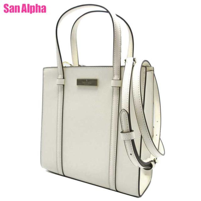 ケイトスペード ニューヨーク バッグ トートバッグ kate spade NEW YORK ケンジー リミテッド エディション ロゴプレート ミニトート 2WAY 斜め掛け KI926 100 (メレンゲ) アウトレット レディース
