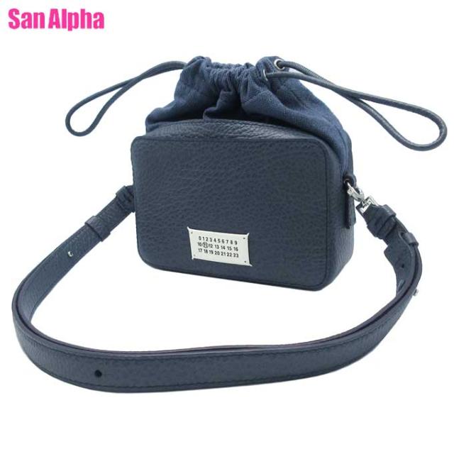 メゾン マルジェラ バッグ ショルダーバッグ Maison Margiela 5AC スモール カメラバッグ クロスボディ 斜め掛け SB1WG0016 P4348 T6069 (ダークブルー系) レディース