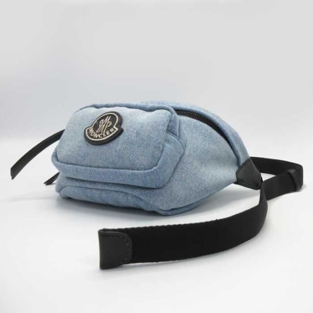 モンクレール バッグ ショルダーバッグ MONCLER フェリシア デニム ミニ ベルトバッグ ウエストポーチ 5M00002 M4202 715 (ライトデニム系) アウトレット レディース モンクレール バッグ ショルダーバッグ MONCLER フェリシア デニム