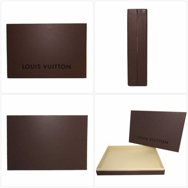 単品購入可/Sタイプ 】LOUIS VUITTON ルイ・ヴィトン専用箱 □縦：19.5cm×横：28.5cm×幅：5cm(多目的用)□  (非売品入手困難) LV 専用BOX ブラウン系【代金引換不可】 の通販はau PAY マーケット - SanAlpha | au PAY  マーケット－通販サイト