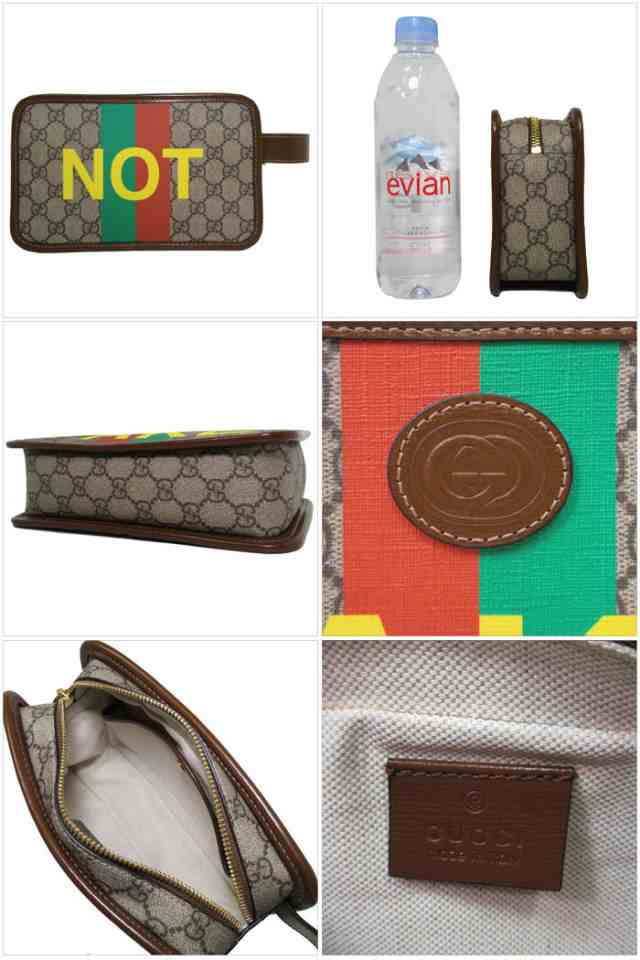 グッチ バッグ セカンドバッグ GUCCI FAKE NOT GG柄 トラベルケース