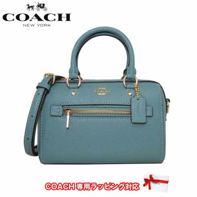 コーチ バッグ ショルダーバッグ COACH クロスグレーン レザー ミニ