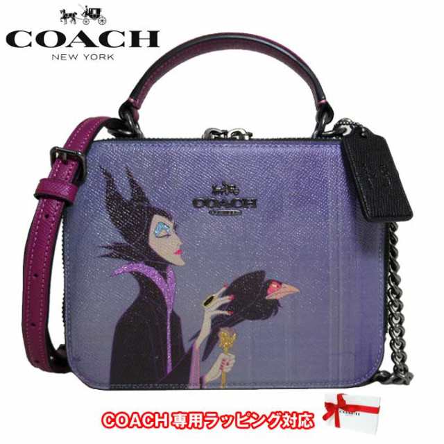 Disney ディズニー　コーチ　coach ヴィランズ　ショルダーバック