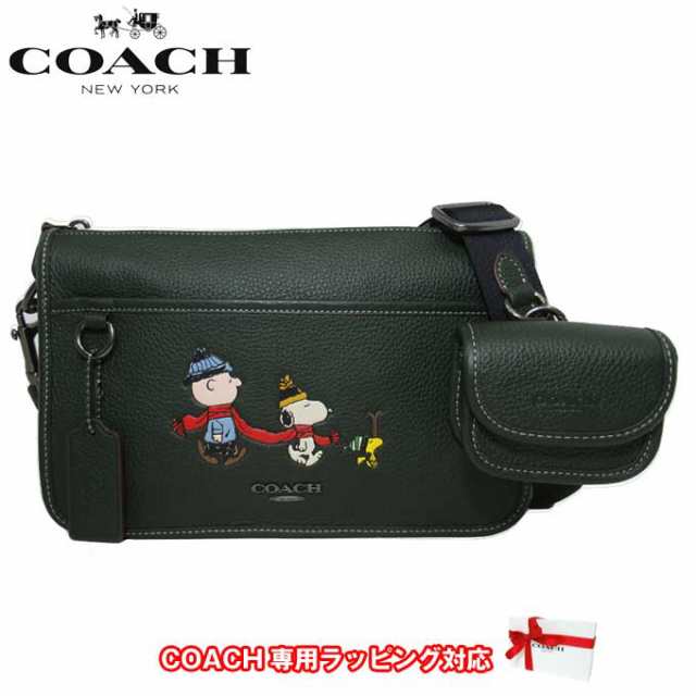 COACHxSNOOPY ヘリテージ コンバーチブル ショルダーバッグ可能ですご検討ください