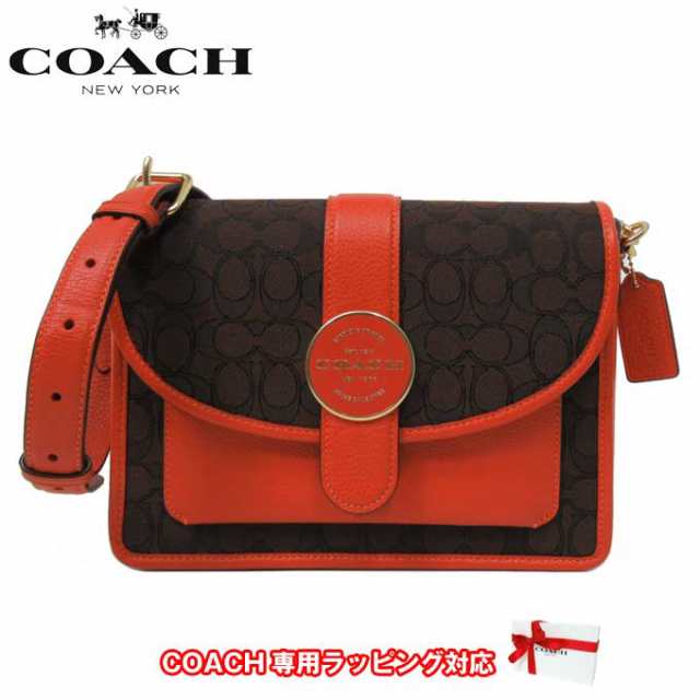 コーチ バッグ ショルダーバッグ COACH ジャガード キャンバス