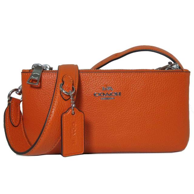 コーチ バッグ ショルダーバッグ COACH ダブルジップクロスボディ 斜め 