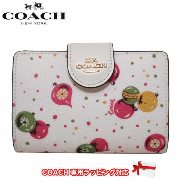 コーチ 財布 レディース COACH C7413 IMCAH PVC オーナメント プリント