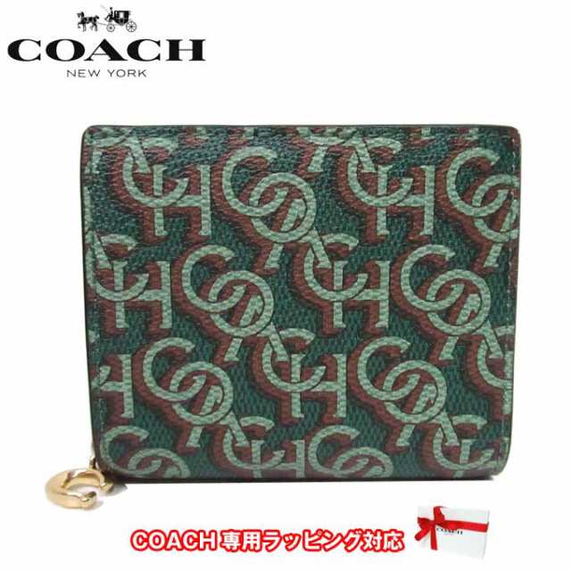 ブランド激安セール会場 COACHスナップ ウォレット シグネチャー