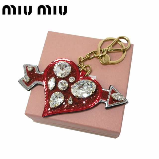 ギャラ無し ミュウミュウ アウトレット Miumiu キーホルダー 5tl269 パテントレザー クリスタル ラメ キーリング キーチャーム Trの通販はau Pay マーケット Sanalpha