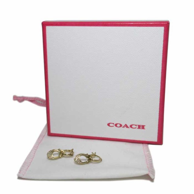 COACH(コーチ) メタル ゴールド ピアス