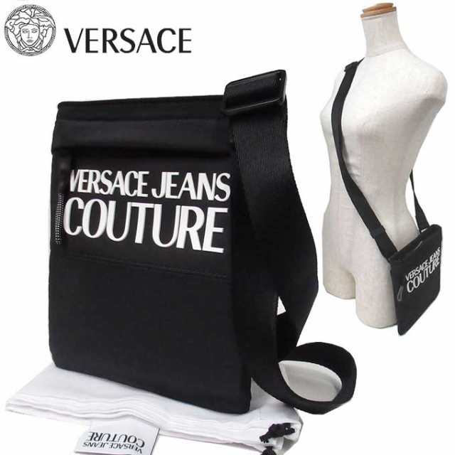 ヴェルサーチェ ジーンズ クチュール バッグ ショルダーバッグ VERSACE JEANS COUTURE ナイロン ショルダー ポシェット 斜め掛け  71YA4B9｜au PAY マーケット