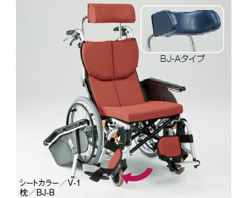 ティルト＆リクライニング車いす オアシスポジティブ (介助型)車椅子 