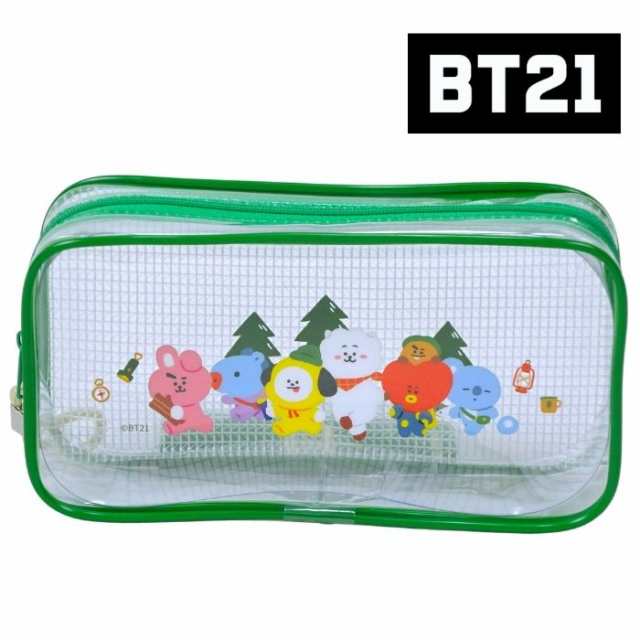 Bt21 筆箱 クリアペンケース ペンポーチ 筆入れ 小学生 女の子 可愛い 人気 韓国 Line Friends 小学生 中学生 高校生 Ol ジュニアの通販はau Pay マーケット 子ども雑貨通園グッズ ことりの庭