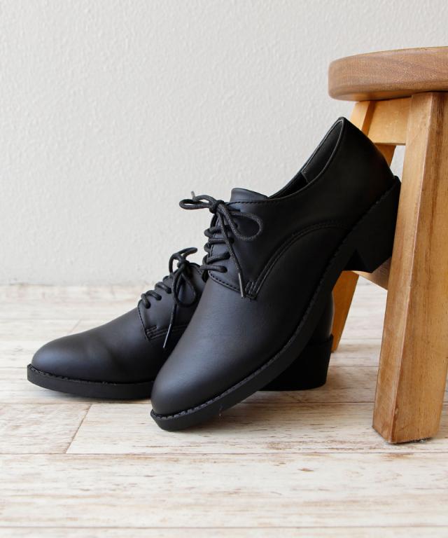 レースアップシューズ おじ靴 オックスフォードシューズ レディース
