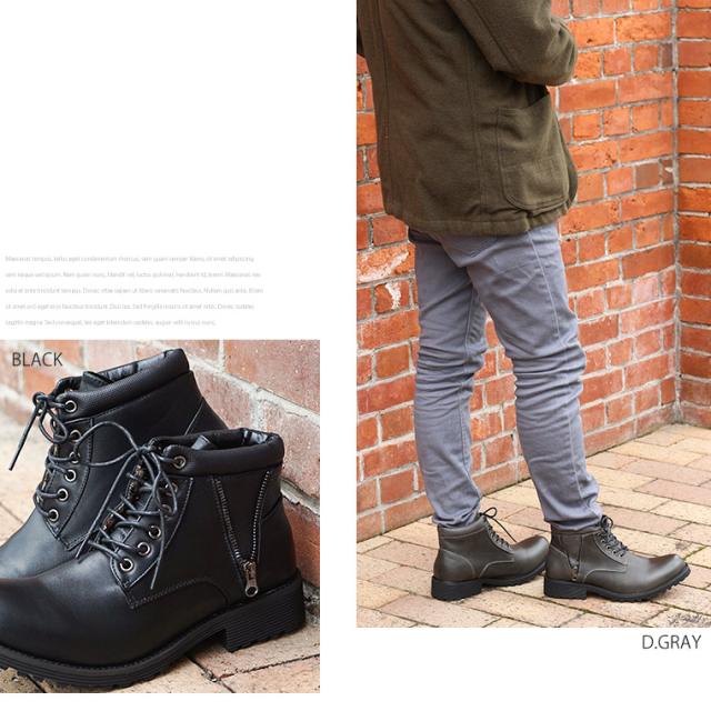 レースアップブーツ メンズ 防水 防滑 編み上げ ショートブーツ 黒 ブーツ 裏起毛 暖かい 編み上げブーツ メンズ おしゃれ シンプル 履きの通販はau Pay マーケット おしゃれな靴の店 S Mart