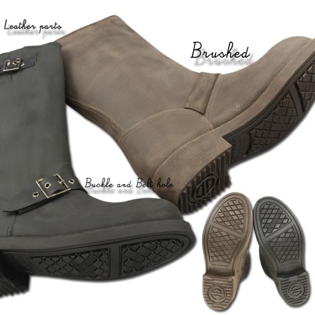 レインブーツ レディース エンジニア ロング スノーブーツ ブラッシュド加工 雪 靴 滑らない 長靴 滑り止め 防滑 スノーシューズ 雪道 ロの通販はau Pay マーケット おしゃれな靴の店 S Mart