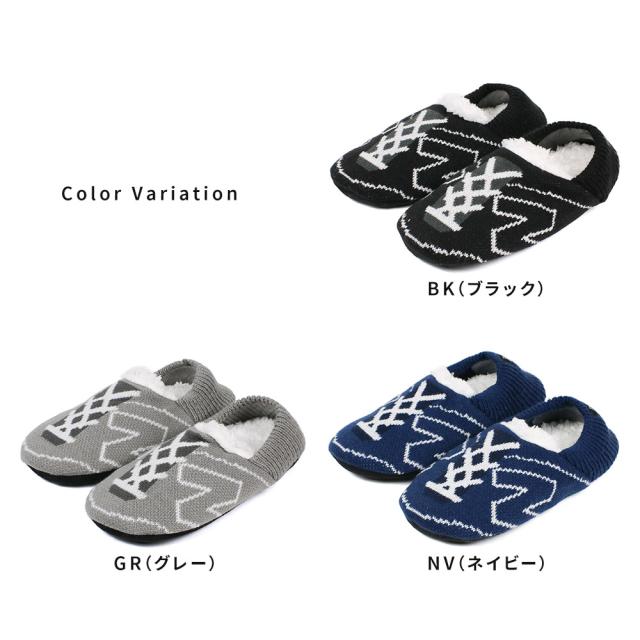 ニューバランス スニーカー 柄 あったか ルームソックス もこもこ レディース メンズ 靴下 ブランド かかとが踏める ソックス ルームシュの通販はau Pay マーケット おしゃれな靴の店 S Mart