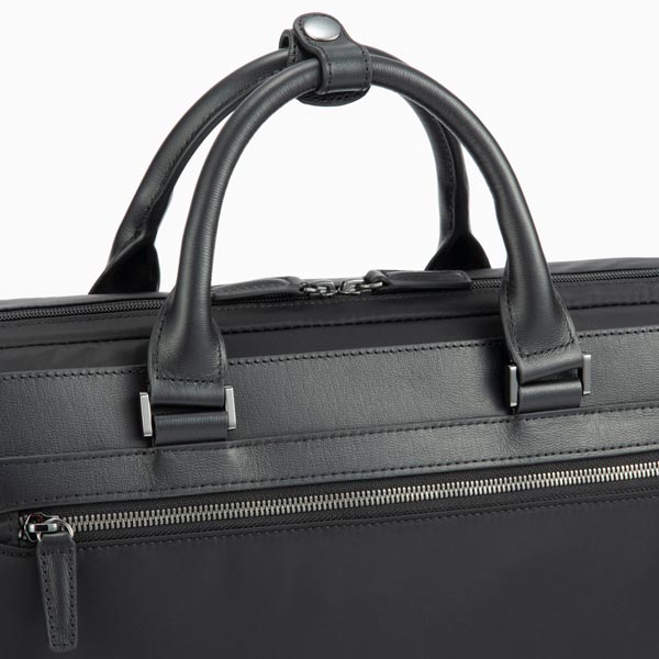 ace. ヴァシリアス ブリーフケース (17L) マチ拡張 B4収納 14インチPC対応 ナイロン製 牛革パーツ 上品 ビジネス エースジーン 17752_10