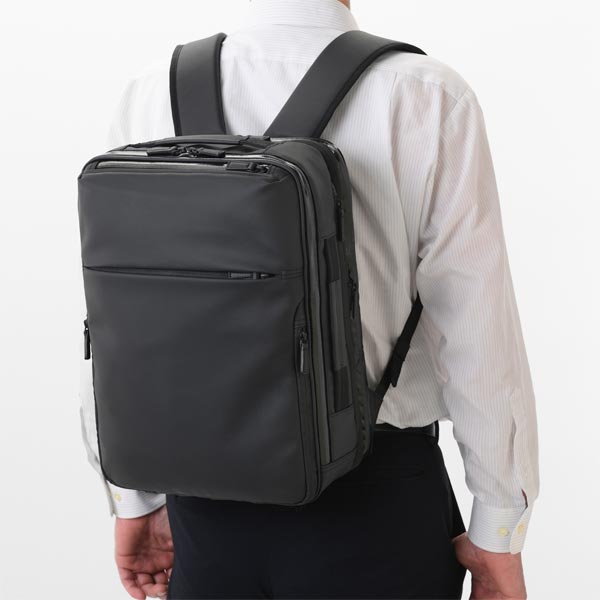 【極美品！】ace. エース　ガジェタブルPF 薄型リュック (16L) ace. ガジェタブルPF 薄型リュック (16L) フェーズフリー認証
