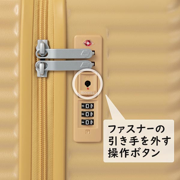 エース HaNT/ハント ココント スーツケース (75L) スタンダード型 ファスナータイプ 5〜7泊用 手荷物預け入れサイズ 05515_6
