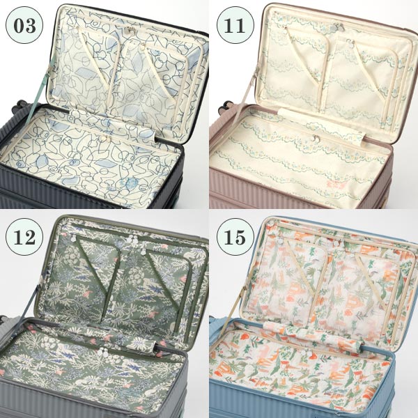 エース HaNT/ハント ココント スーツケース (36L/最大44L) トランク型 1室収納 フロントオープン 拡張 ファスナータイプ 2〜3泊用 機内持ち込みサイズ 05511_17