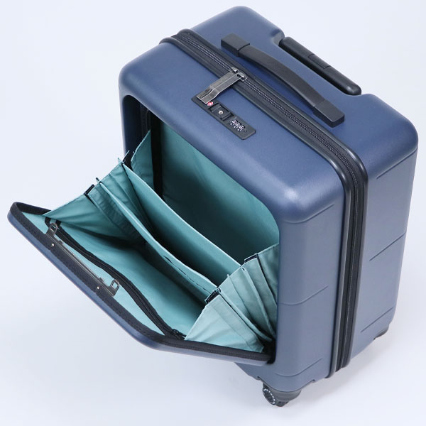 プロテカ マックスパス4 (40L) 大容量スーツケース 2〜3泊用 フロントポケット付き ストッパー付き 機内持ち込みサイズ 日本製 01471_2
