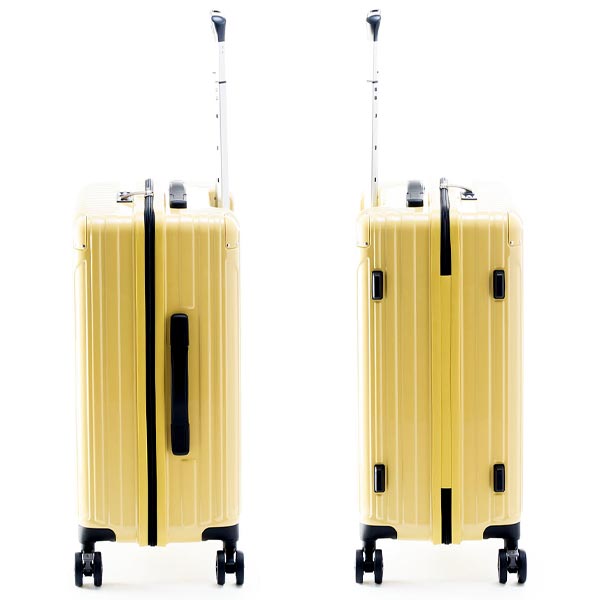 アジア・ラゲージ MAXsTOP マックストップ (50L) 大容量 ファスナースーツケース 軽量 フットストッパー 3辺合計127cm 手荷物預け入れサイズ MAXSTOP-22_3