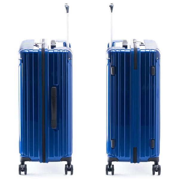 アジア・ラゲージ MAXsTOP マックストップ (70L) 大容量 ファスナースーツケース 軽量 フットストッパー 3辺合計142cm 手荷物預け入れサイズ MAXSTOP-24_3