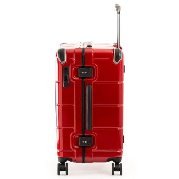 アジアラゲージ アジア・ラゲージ PANTHEON パンテオン 70.5L フレームタイプ スーツケース Mサイズ 5〜7泊用 手荷物預け入れ無料規定内 大容量 キャスターストッパー PTB-2008-M ( キャリーケース キャリーバッグ 中型 )