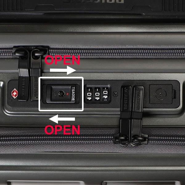 BRIEFING JET TRAVEL H-34F SD VER1.5 ブリーフィング スーツケース フロントオープン 機内持込可能 34L 2~3泊 PC収納 USBポート 静音 スマート ビジネス 出張 BRA253C25_10
