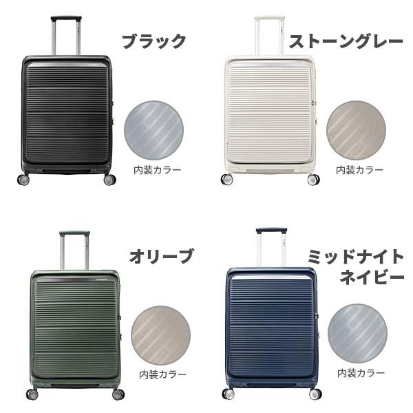 【美品】サムソナイト　スーツケース　グレー Samsoniteスーツケース キャリーケース ソフト 軽量 グレー