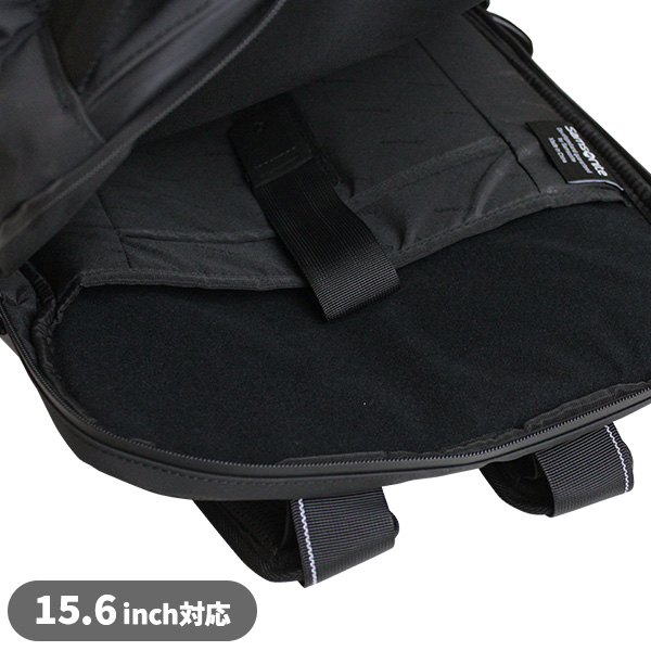 Samsonite URBANIX BACKPACK L サムソナイト アーバニクス バックパックL 正規2年保証付 (QW4*001/150623) 正規品 (B4サイズ 15.6インチPC収納 ブラック 大容量 ポリエステル 通勤 出張)_5