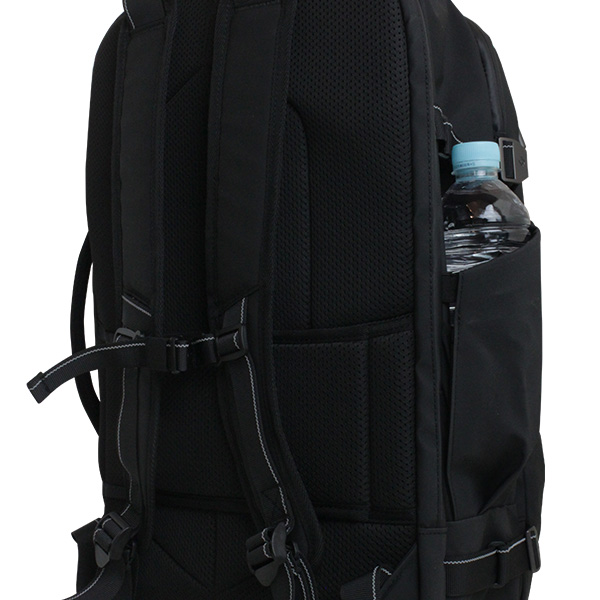 Samsonite URBANIX BACKPACK L サムソナイト アーバニクス バックパックL 正規2年保証付 (QW4*001/150623) 正規品 (B4サイズ 15.6インチPC収納 ブラック 大容量 ポリエステル 通勤 出張)_7