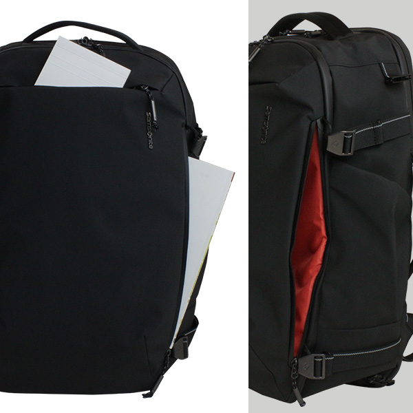 Samsonite URBANIX BACKPACK L サムソナイト アーバニクス バックパックL 正規2年保証付 (QW4*001/150623) 正規品 (B4サイズ 15.6インチPC収納 ブラック 大容量 ポリエステル 通勤 出張)_8
