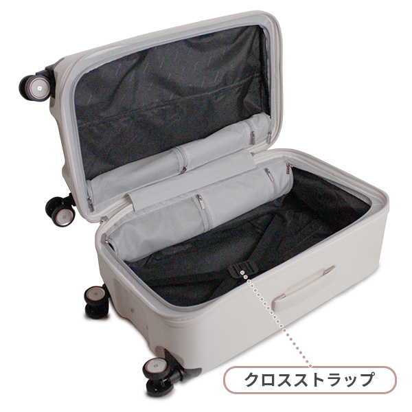 Samsonite ZENPOD サムソナイト ゼンポッド スピナー63 51L スーツケース Mサイズ 3~4泊用 正規10年保証付 (UF1*002/154737) 正規品 (軽量 キャリーケース キャリーバッグ 中型)_7