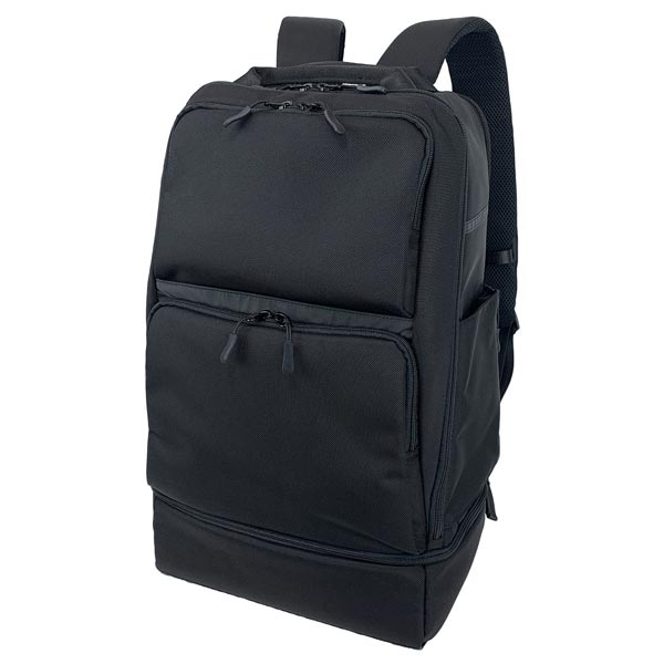 スターツ フレキシブルリュック (32.5L) 毎日使う「備えない防災」リュック 頭部を守るレインポンチョ付き 撥水 15インチPC対応 フェーズフリー認定 KF-05