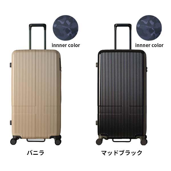 innovator イノベーター スーツケース 約92L ファスナー Lサイズ 大型 7泊以上 縦長 スリム 軽量 手荷物預け入れ無料規定内 キャスターストッパー ボトムハンドル スウェーデン 北欧 エクストリームジャーニー INV80_1